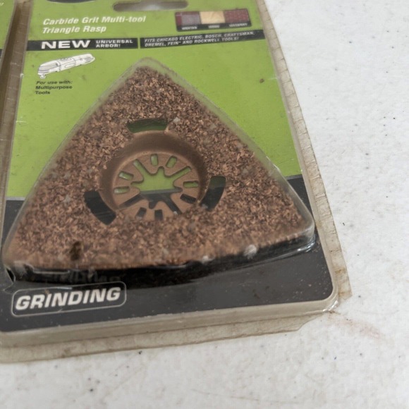 Warrior Carbide Grit Multi-tool Triangle Rasp Grinding Grout - Picture 5 of 10